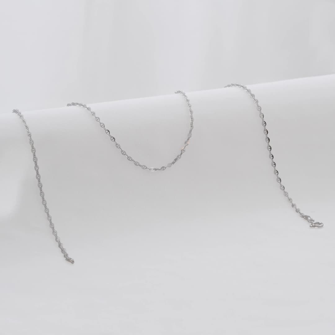 C Escalera Ovalada Plana 2 mm 45 Cms