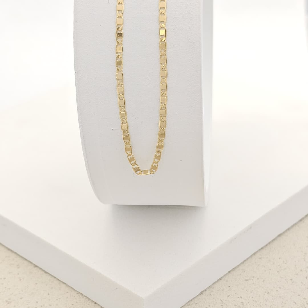 CADENA PLANA PIASTRINE 2.39MM 60CM