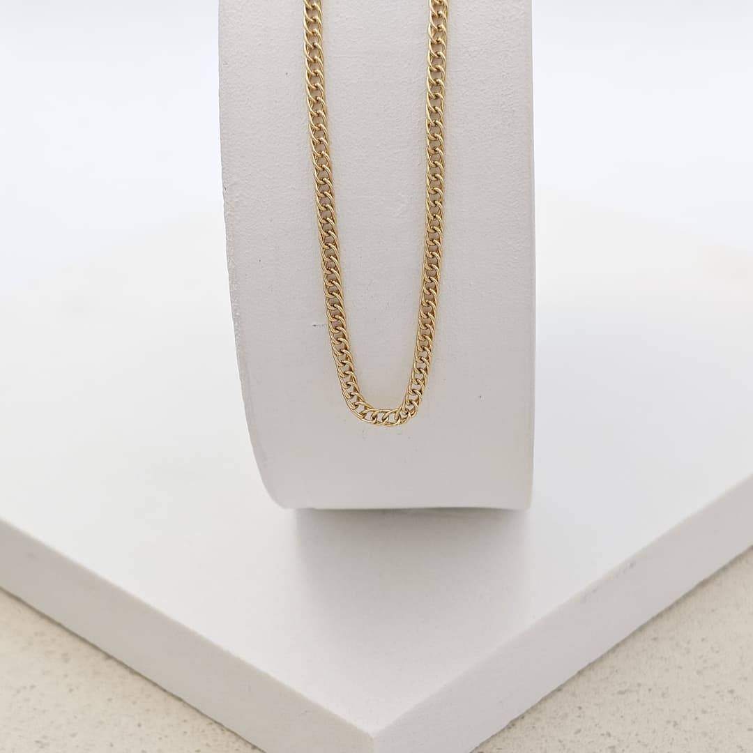 CADENA CUBANA CONTINUA 2.5MM-60CM