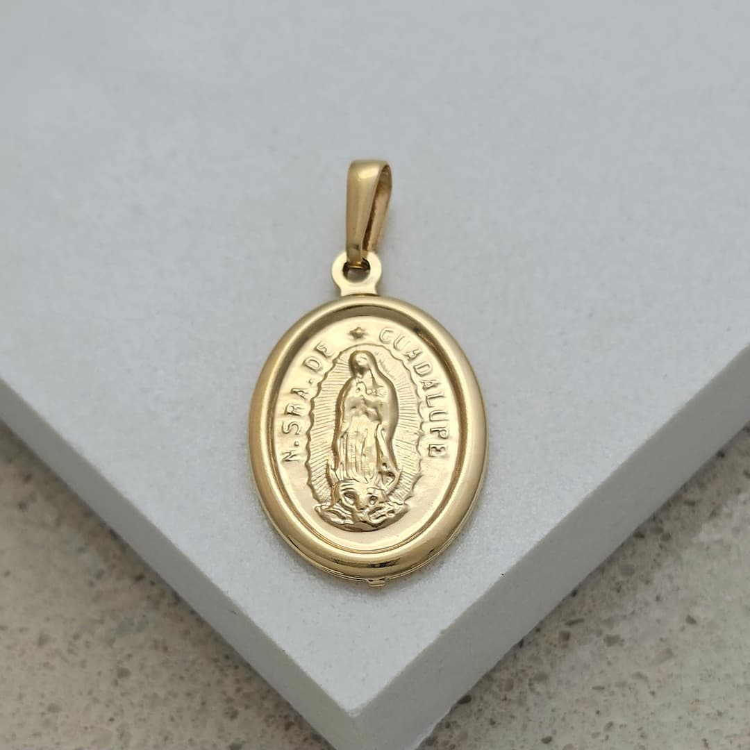 DIJE GUADALUPE 18X34MM