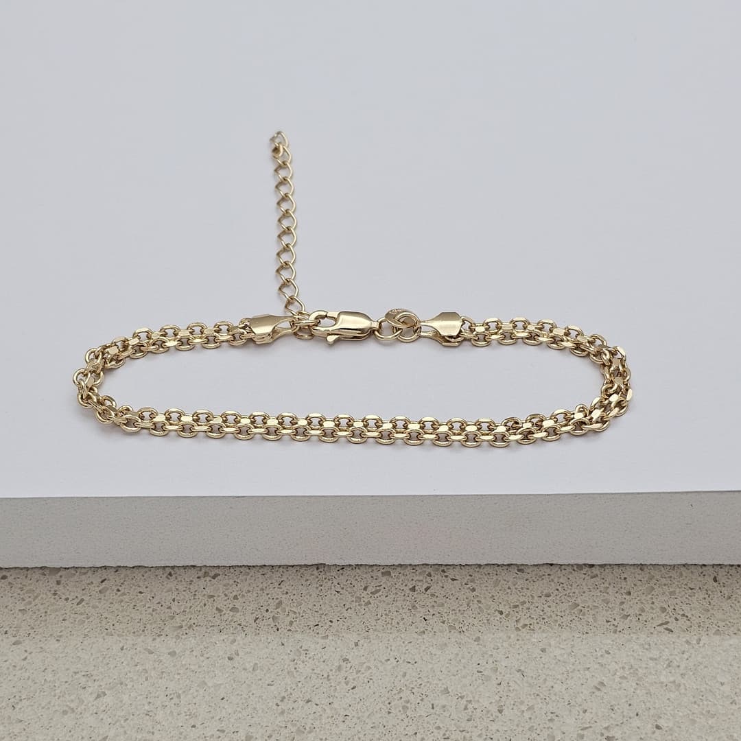 PULSERA TEJIDO CHINO 4MM-18CM