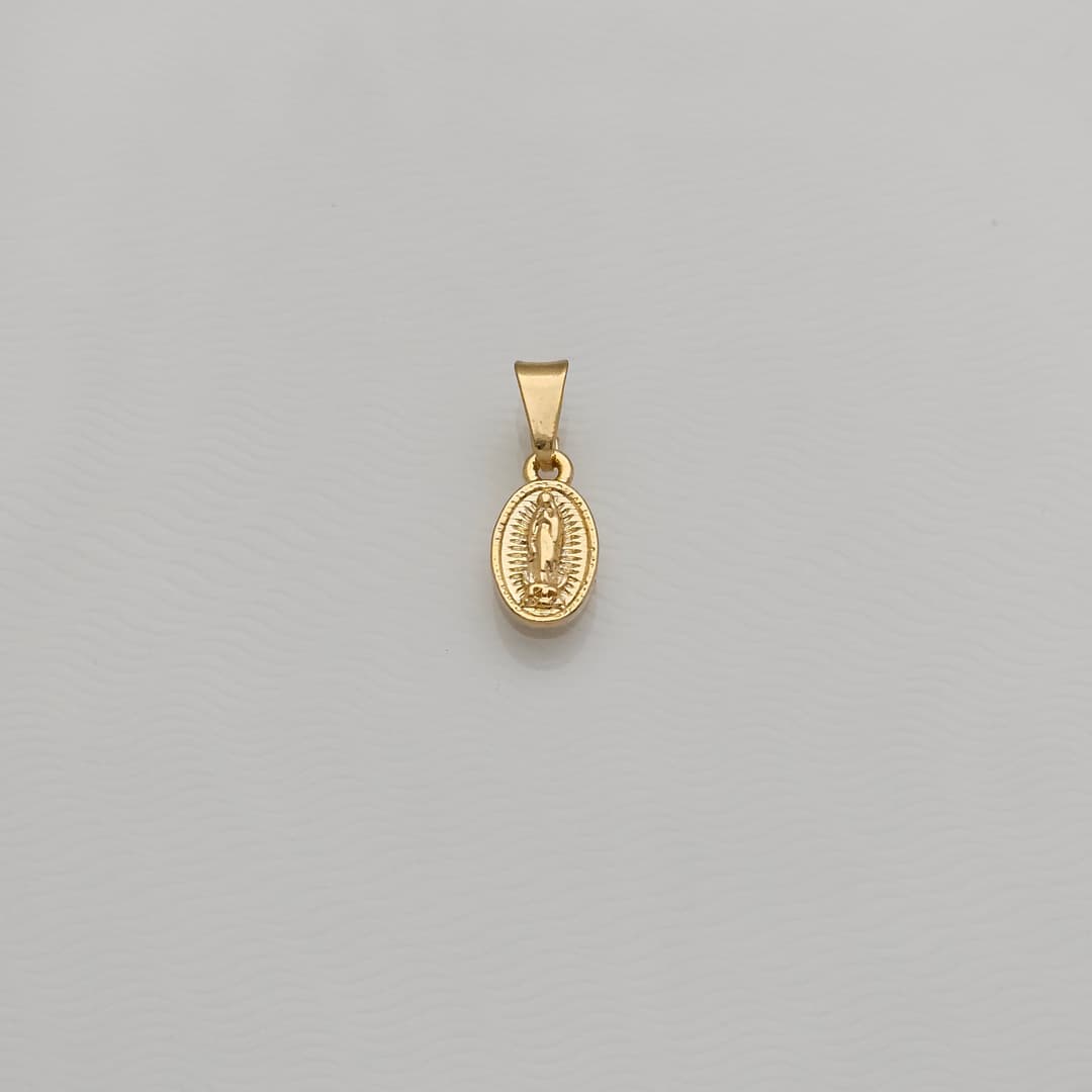 DIJE GUADALUPE BORDE RAYAS 5X14MM